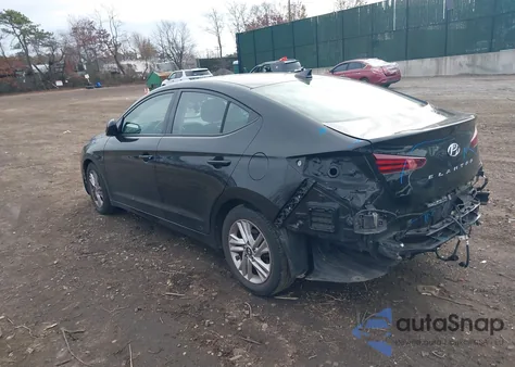 2020 Hyundai Elantra Value Edition z USA, uszkodzony, nr VIN 5NPD84LF8LH619342